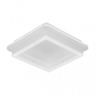 Plafon 41w 3000-4000-6000k Elma Blanco 7x24x24 3895 Lm C/memoria De Color De Luz
