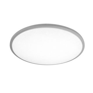 Plafon Eglon 36w 3000-4000-6500k Blanco/Plata 3528lm 6,5x39x39cm C/remoto Y Reg.intensidad