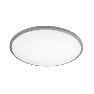 Plafon Eglon 60w 3000-4000-6500k Blanco/Plata 5880lm 8x49x49cm C/remoto Y Reg.intensidad