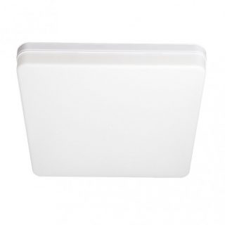 Plafon Futuro 48w 6500k Blanco Cuadrado 4320lm  3,7x30x30 Cm  Sistema De Encaje Rapido