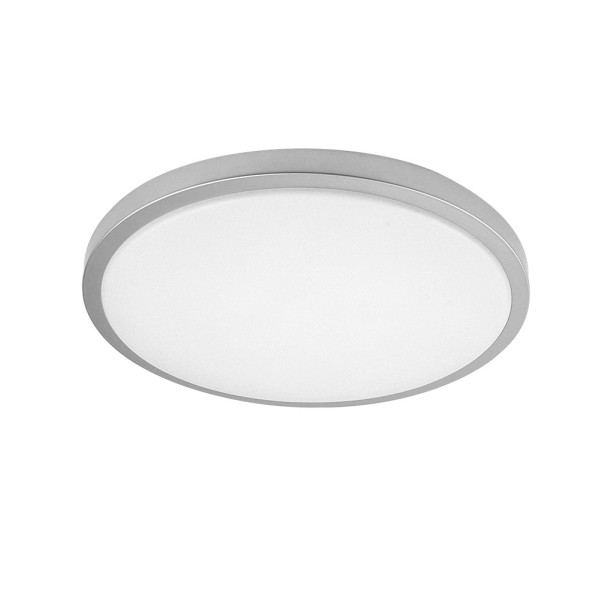 Plafon Kirat 60w 3000-4000-6500k Blanco/Plata 5880lm 8x49x49cm C/remoto Y Reg.intensidad