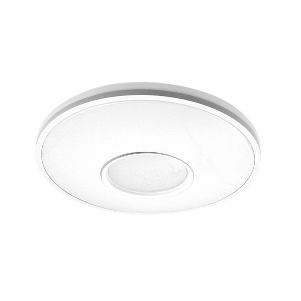 Plafon Perote 60w 3000-4000-6500k Blanco 5880lm 8x49x49cm C/remoto Y Reg.intensidad