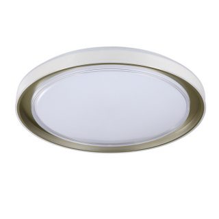 Plafon Tengri 144w 3000-4000-6000k Blanco/Plata 50d Rg.in 11520lm C/remoto