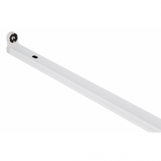 Regleta Para Tubo 1xt8 Led Mica 150cm Blanca 3,3x151x4,5 Cm