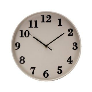 Reloj De Pared Parrot Rosa Maquillaje 30d Mov.continuo