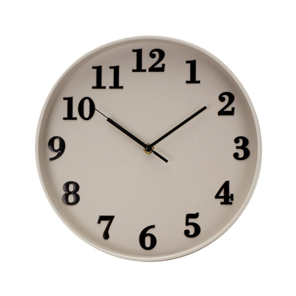 Reloj De Pared Parrot Rosa Maquillaje 30d Mov.continuo