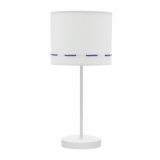 Sobre Mesa Trazos 1xe14 Lila 42x17x17 Cm