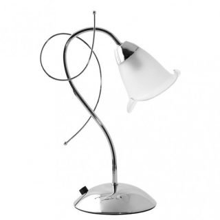 Sobremesa Adelfa 1xe14 Cromo 38x15x26 Cm