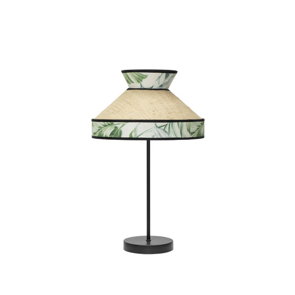 Sobremesa Grad Constantinopla 1xe27 Beis/verde 61x30x30cm