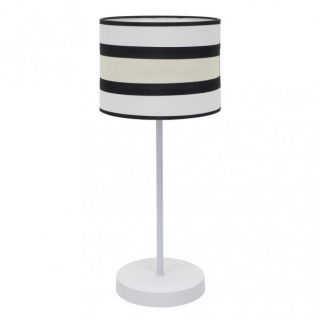 Sobremesa Grand. Karla 1xe27 Blanco/beis 61x25x25 Cm