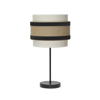 Sobremesa Peq. Cornalina 1x14 Beis/negro 47x18x18cm