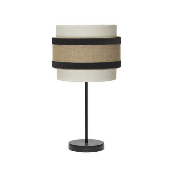 Sobremesa Peq. Cornalina 1x14 Beis/negro 47x18x18cm