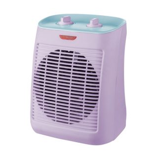 Termovent.elect.taray 2000w Lila/turquesa 2potencias  Proteccion Seg.antivuelco 31x21x19cm