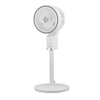 Ventilador De Pie Talamo Blanco/cromo 50w 3vel Regx33x33cm Oscilante Fijo Y Rotatorio