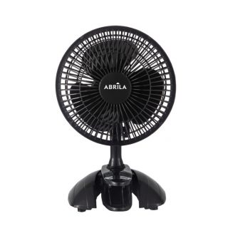 Ventilador Sobrem.c/pinza Nervion Negro 2velocidades 20w  2en1 30x20x16cm