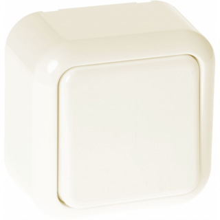 Conmutador Ancient 1 Tecla Beis 6x6x3 Cm