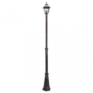 Farola Exterior Aluminio Bootes 1xe27 Marron Ip44  220x18x18 Cm