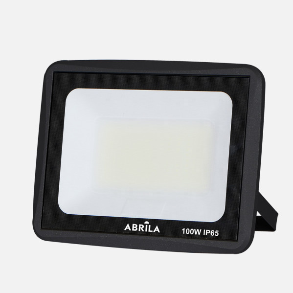 Proyector Zircon 100w 6500k Negro 10000lm 18,5x23x2,7 Cm Ip65